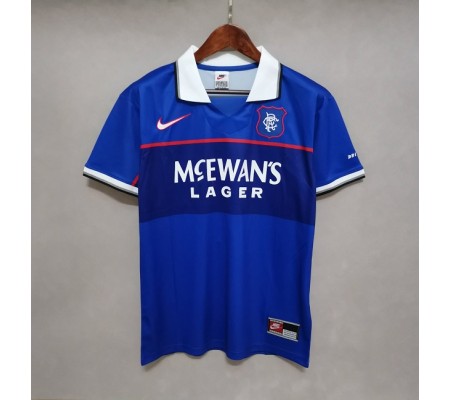 Rangers 97/99 Home Blue Soccer Jersey